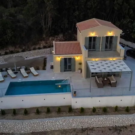 فيلة Luxury Artemis Pool, Jacuzzi, Peace & Perfect Sunsets In Kefalonia سفوروناتا