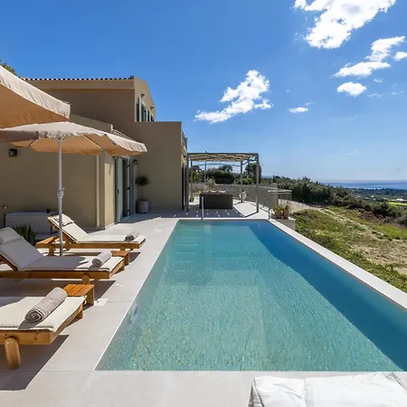فيلة Luxury Artemis Pool, Jacuzzi, Peace & Perfect Sunsets In Kefalonia *