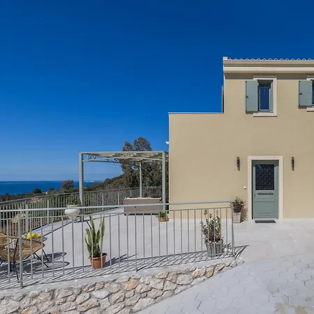 Luxury Artemis Pool, Jacuzzi, Peace & Perfect Sunsets In Kefalonia Villa